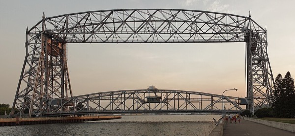 The Aerial Lift Bridge and Canal Park, Duluth