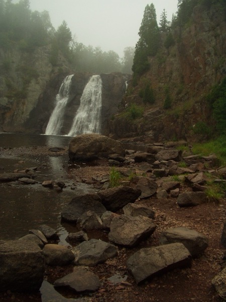 High Falls of the Baptism River, Tettegouche