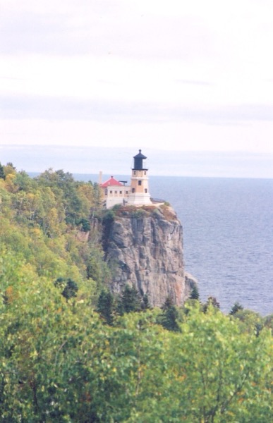 Split Rock Lighthouse from the water